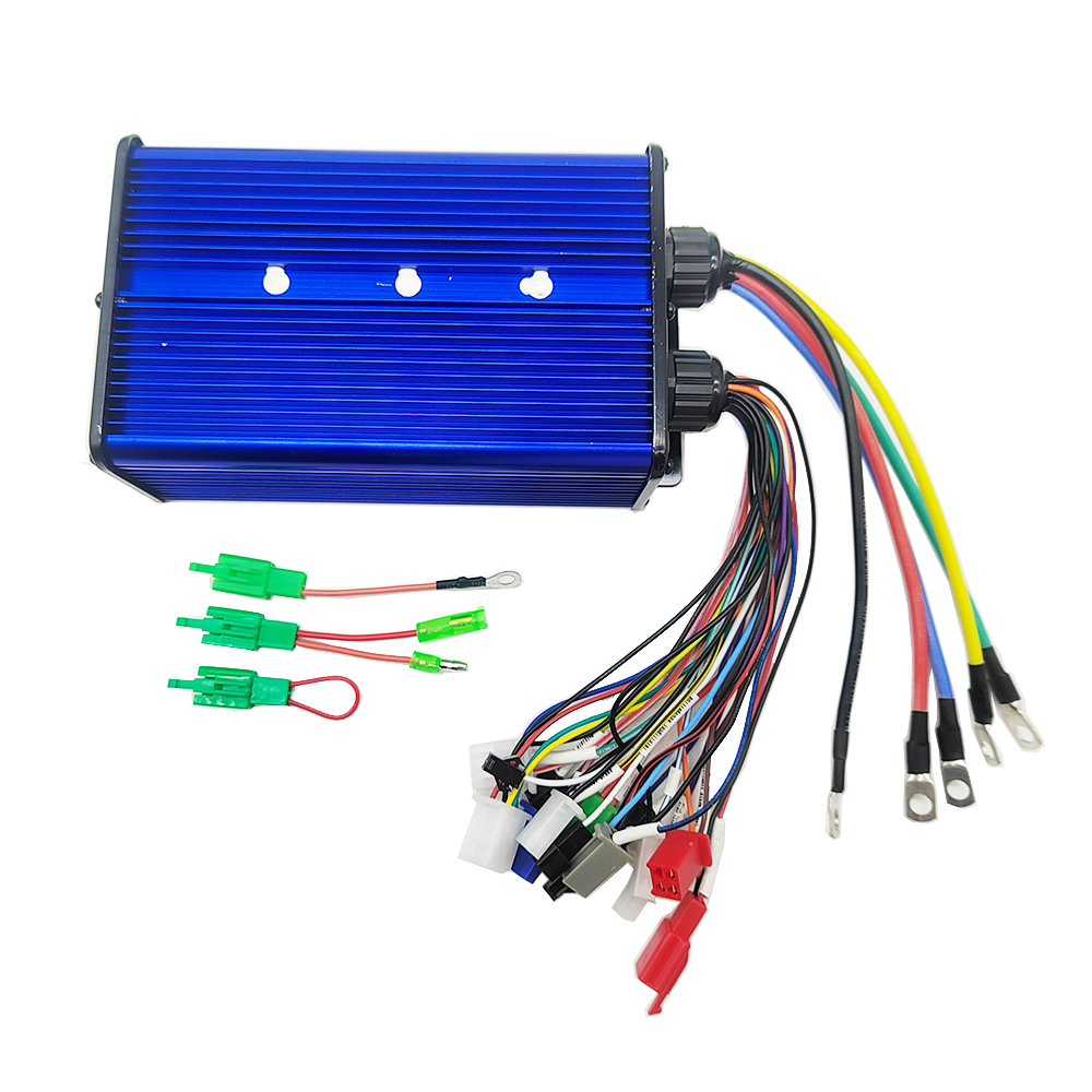 36 فولت 48 فولت 60 فولت 72 فول - مراجعة Dual Motor Ebike Kit 2000W وسعره