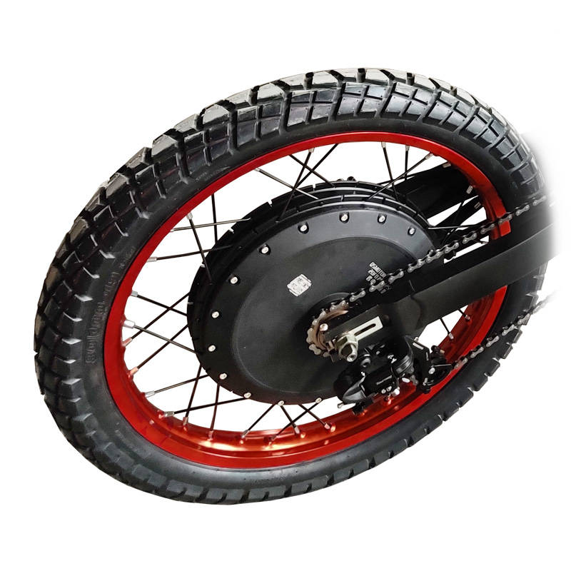 محرك QS273 بقوة 8000 واط/12000 - مراجعة 12000W Electric Motorcycle Hub Motor وسعره