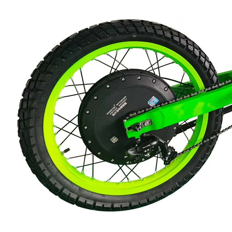 طقم تحويل الدراجة الكهربائية/ا - مراجعة 12000W Electric Motorcycle Hub Motor وسعره