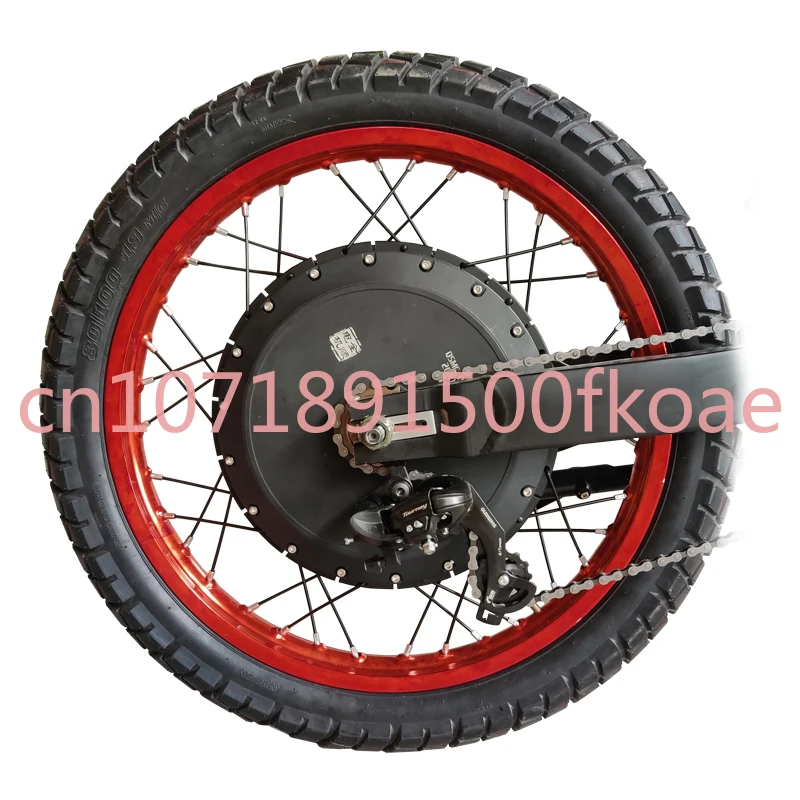 محرك QS273 بقوة 8000 واط/12000 - مراجعة 12000W Electric Motorcycle Hub Motor وسعره